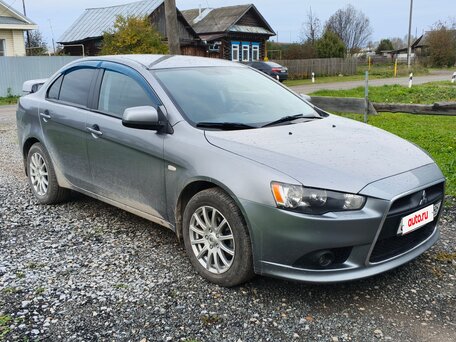 2013 Mitsubishi Lancer X Рестайлинг, серый, 1030000 рублей, вид 1