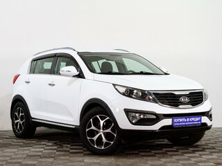 2011 Kia Sportage III, белый, 1309000 рублей, вид 1