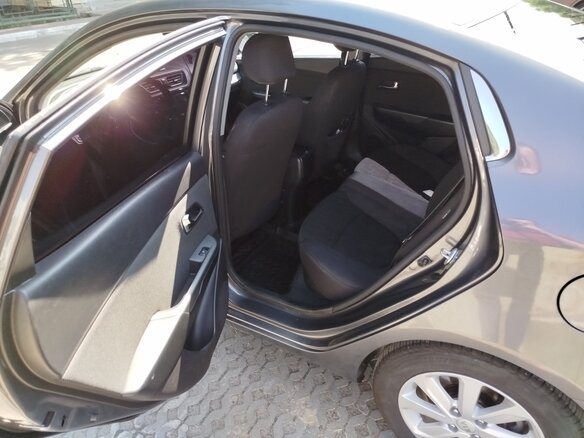 2015 Kia Rio III Рестайлинг, серый, 1100000 рублей - вид 6