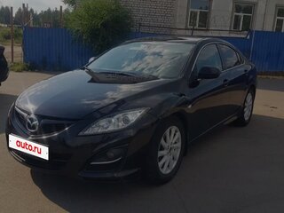 2012 Mazda 6 II (GH) Рестайлинг, чёрный, 1150000 рублей, вид 1