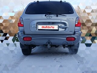 2002 Hyundai Santa Fe I, серебристый, 500000 рублей, вид 4