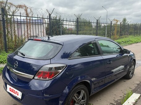 2008 Opel Astra GTC H Рестайлинг, синий, 395000 рублей, вид 3