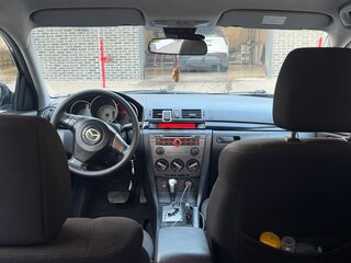 2007 Mazda 3 I (BK) Рестайлинг, чёрный, 360000 рублей, вид 5