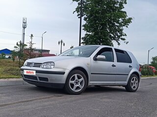 1999 Volkswagen Golf IV, серебристый, 280000 рублей, вид 1