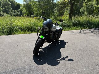 2018 Kawasaki EN650 Vulcan S, белый, 710000 рублей, вид 2