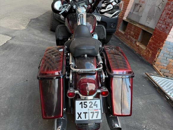 2007 Harley-Davidson Street Glide, красный, 850000 рублей - вид 5