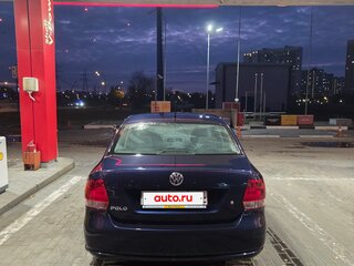2013 Volkswagen Polo V, синий, 1150000 рублей, вид 4