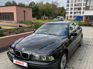 2002 BMW 5 серии 525i IV (E39) Рестайлинг, чёрный, 795000 рублей, вид 1