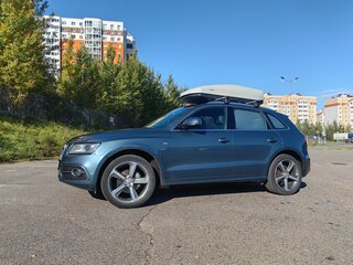 2016 Audi Q5 I (8R) Рестайлинг, синий, 2500000 рублей, вид 2