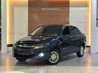 2013 Lada (ВАЗ) Granta I, серый, 349900 рублей, вид 1