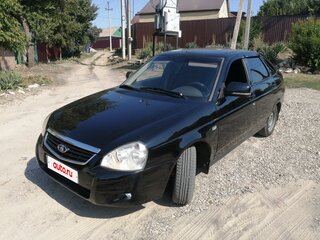 2013 Lada (ВАЗ) Priora I Рестайлинг, чёрный, 465000 рублей, вид 1
