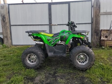 2023 Yamaha Grizzly 125, зелёный, 70000 рублей, вид 5