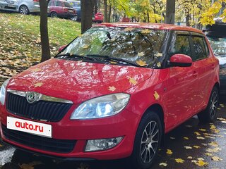 2012 Skoda Fabia II Рестайлинг, красный, 850000 рублей, вид 1