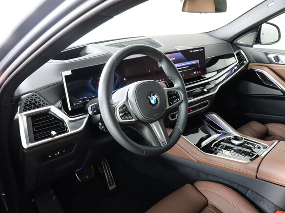 2025 BMW X6 40i III (G06) Рестайлинг, серый - вид 20