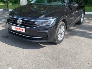 2021 Volkswagen Tiguan II Рестайлинг, чёрный, 3250000 рублей, вид 2