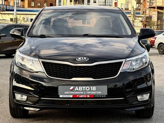 2016 Kia Rio III Рестайлинг, чёрный, 949000 рублей, вид 4