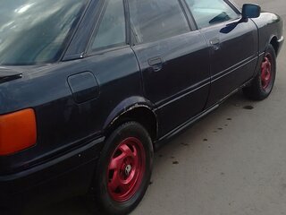 1987 Audi 80 IV (B3), синий, 80000 рублей, вид 1