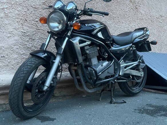2004 Kawasaki ER-5, чёрный, 260000 рублей
