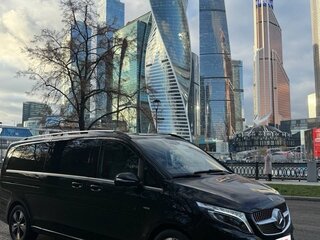2021 Mercedes-Benz V-Класс Extra Long 260 экстра длинный III (W447) Рестайлинг, чёрный, 5850000 рублей, вид 2