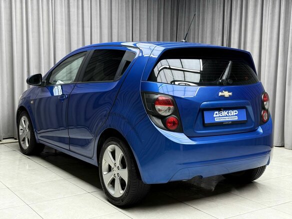 2013 Chevrolet Aveo II, синий, 649000 рублей - вид 3