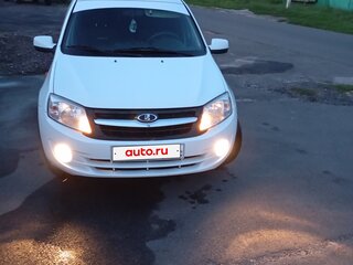 2013 Lada (ВАЗ) Granta I, белый, 420000 рублей, вид 4
