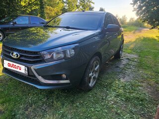 2017 Lada (ВАЗ) Vesta I, зелёный, 625000 рублей, вид 1