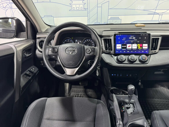 2017 Toyota RAV4 IV (XA40) Рестайлинг, чёрный, 2280000 рублей - вид 12