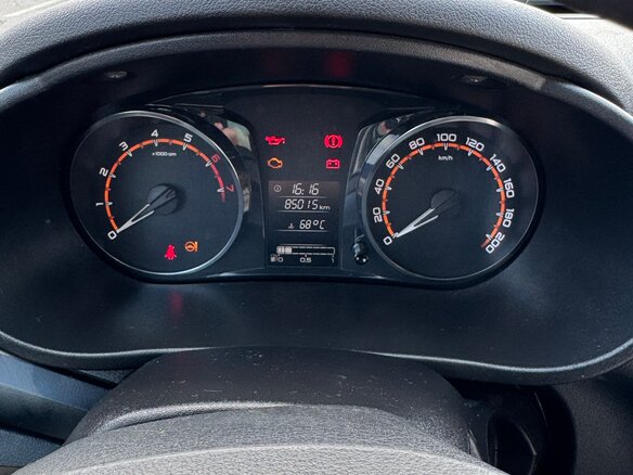 2021 Lada (ВАЗ) Granta I Рестайлинг, серый, 860000 рублей - вид 7