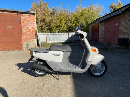 2002 Yamaha Gear, белый, 89000 рублей, вид 1