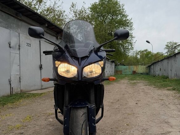 2008 Yamaha FZ1, синий, 650000 рублей