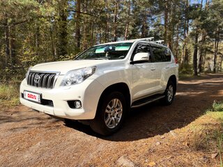 2011 Toyota Land Cruiser Prado 150 Series, белый, 2800000 рублей, вид 1