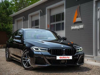 2021 BMW 5 серии 520i VII (G30/G31/G38) Рестайлинг, чёрный, 5000000 рублей, вид 4
