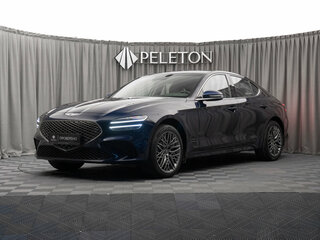 2021 Genesis G70 I Рестайлинг, синий, 3890000 рублей, вид 1