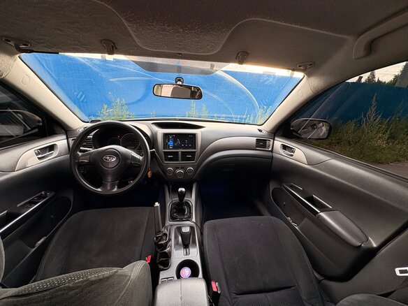 2008 Subaru Impreza III, серебристый, 400000 рублей - вид 6