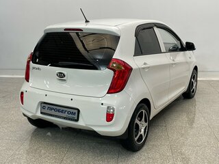2013 Kia Picanto II, белый, 670000 рублей, вид 4