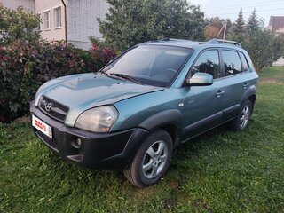 2008 Hyundai Tucson I, голубой, 640000 рублей, вид 3