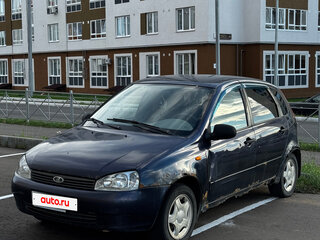 2007 Lada (ВАЗ) Kalina I, синий, 115000 рублей, вид 2