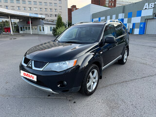 2007 Mitsubishi Outlander II, чёрный, 690000 рублей, вид 2