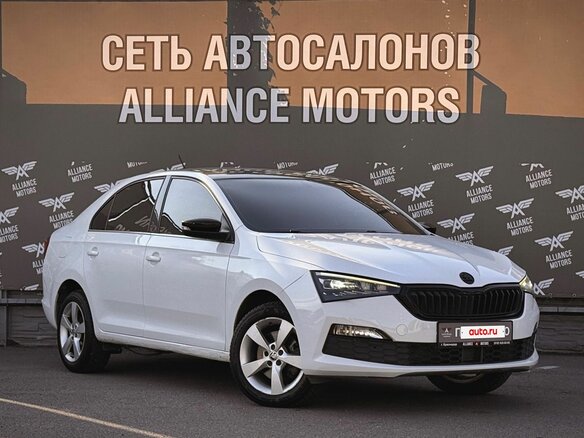 2021 Skoda Rapid II, белый