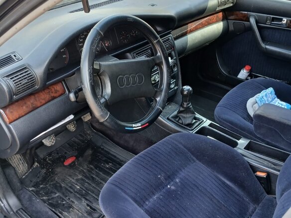 1991 Audi 100 IV (C4), чёрный, 199000 рублей - вид 9