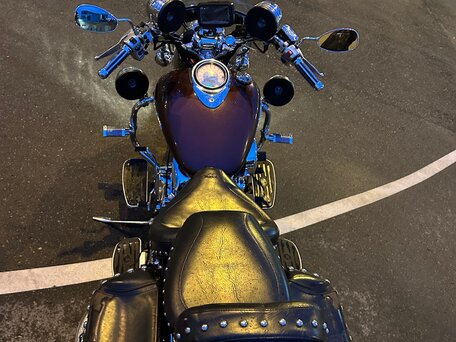 2006 Yamaha XVS1100, красный, 690000 рублей, вид 2