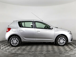2014 Renault Sandero II, серебристый, 799000 рублей, вид 5