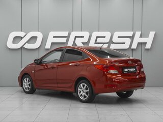 2011 Hyundai Solaris I, красный, 880000 рублей, вид 2