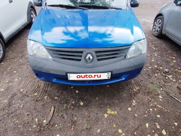 2006 Renault Logan I, синий