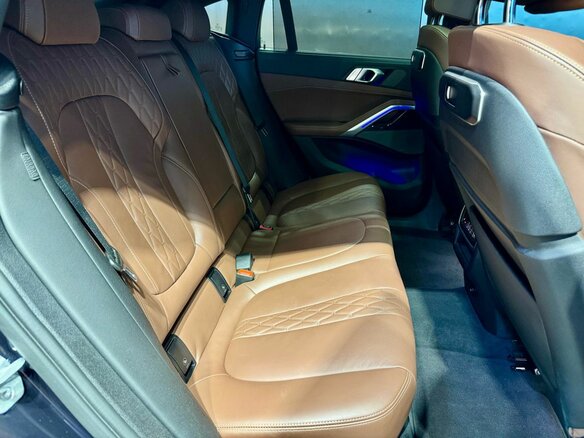 2023 BMW X6 30d III (G06) Рестайлинг, синий - вид 25