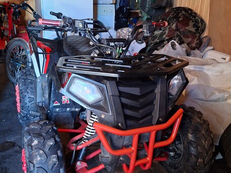2020 Wels Thunder 125, красный, 65000 рублей, вид 1