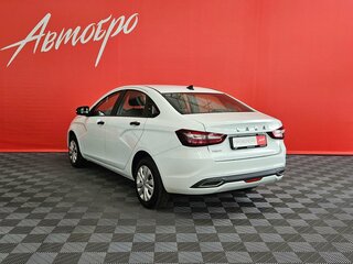 2024 Lada (ВАЗ) Vesta I Рестайлинг (NG), белый, 1050000 рублей, вид 3