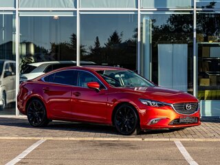 2016 Mazda 6 III (GJ) Рестайлинг, красный, 1795000 рублей, вид 3