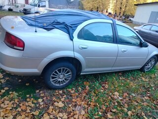 2003 Chrysler Sebring II Рестайлинг, серебристый, 120000 рублей, вид 3