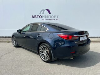 2018 Mazda 6 III (GJ) Рестайлинг, синий, 2140000 рублей, вид 4